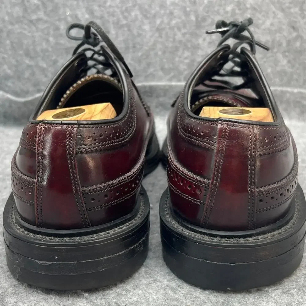 O'Sullivan Vintage Executive Wingtip Brogue Leather Oxford Dress Shoe Men 9.5